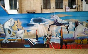 graffitis Salvador Dali